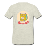 MPP x Ramallah Mug T-Shirt - heather oatmeal