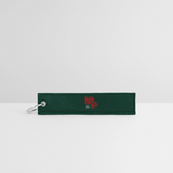 Jet Tag Keychain - hunter green