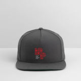 Snapback Baseball Cap - dark grey
