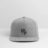 Snapback Baseball Cap - heather gray