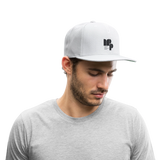 Snapback Baseball Cap - white