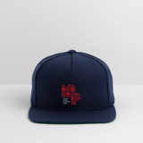 Snapback Baseball Cap - navy