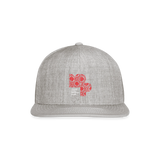Snapback Baseball Cap - heather gray