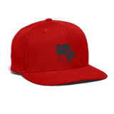 Snapback Baseball Cap - red