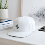 Snapback Baseball Cap - white