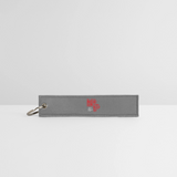 Jet Tag Keychain - gray