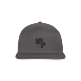 Snapback Baseball Cap - dark grey