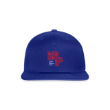 Snapback Baseball Cap - royal blue