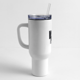40 oz Travel Tumbler - white