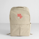 Matte Backpack - sandgrau