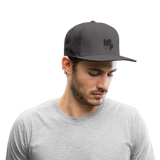 Snapback Baseball Cap - dark grey