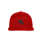 Snapback Baseball Cap - red