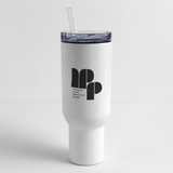 40 oz Travel Tumbler - white