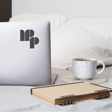 Sticker - white matte