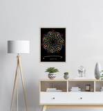 Premium Semi-Glossy Paper Wooden Framed Poster