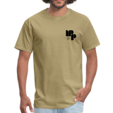 Men's Classic T-Shirt with MPP Logo and Palestine Map (6 Colors) - khaki