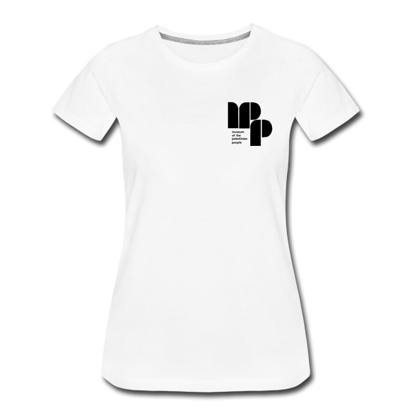 MPP Women’s Classic T-Shirt (Black Logo) - white