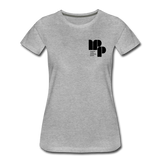 MPP Women’s Classic T-Shirt (Black Logo) - heather gray