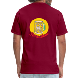 MPP x Jerusalem Mug T-Shirt (Red Logo) - burgundy