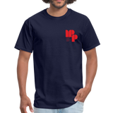 MPP x Jerusalem Mug T-Shirt (Red Logo) - navy